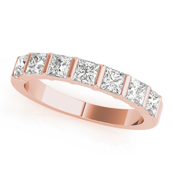 Aili Natural Bar-Set Diamond Ring