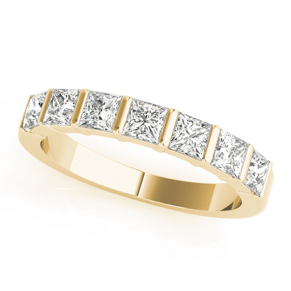 Aili Natural Bar-Set Diamond Ring