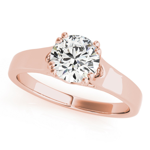 Daria Natural Double Prong  Diamond Ring