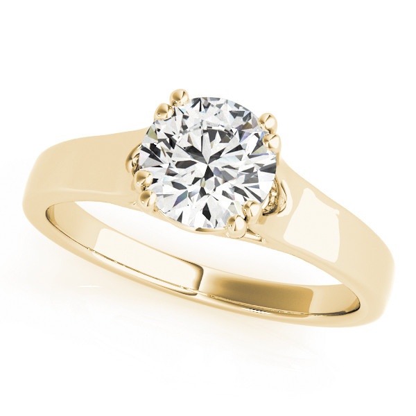 Daria Natural Double Prong  Diamond Ring