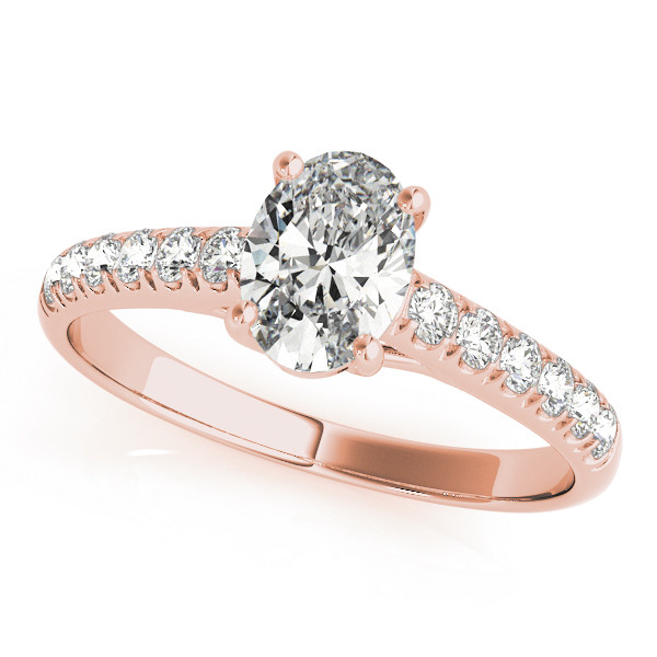 Lyrica Natural Diamond  Engagement Ring