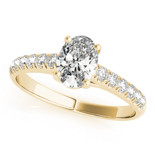 Lyrica Natural Diamond  Engagement Ring