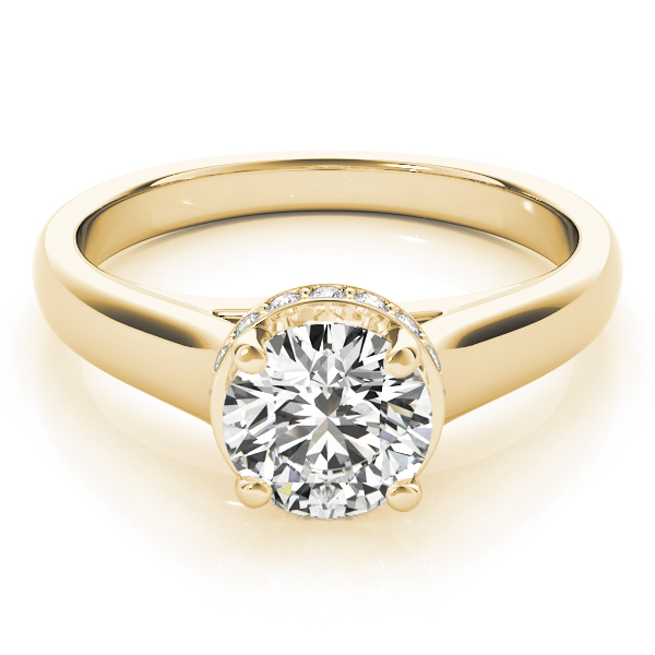 Jira Lab-Created 4 Prong  Diamond Ring