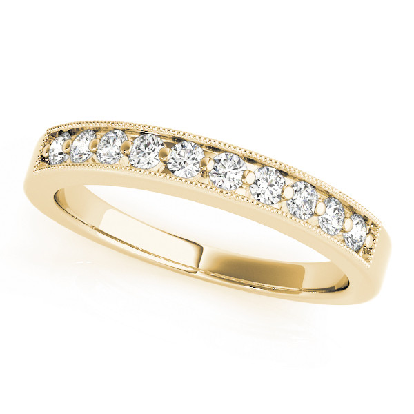 Tzivia Natural Channel-Set  Diamond Ring