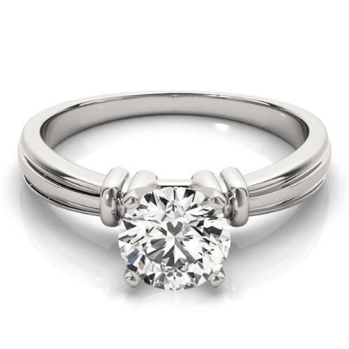 Dorothea Natural 4 Prong  Diamond Ring