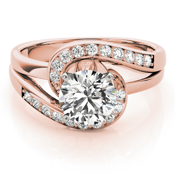 4Prong Set Natural Diamond Ring
