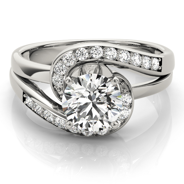 4Prong Set Natural Diamond Ring