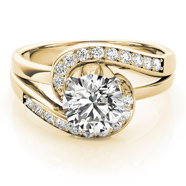 4Prong Set Natural Diamond Ring