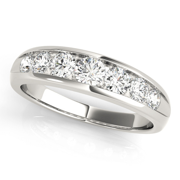 0.25 Ct Lab Grown Round Cut Ivelisse  Diamond Rings in 9K White Gold
