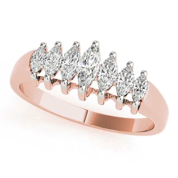 Waverlay Lab-Created Prong-Set Diamond Ring