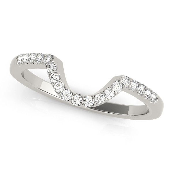 Senyolin Lab Grown Diamond Pave set Women's Wedding Ring