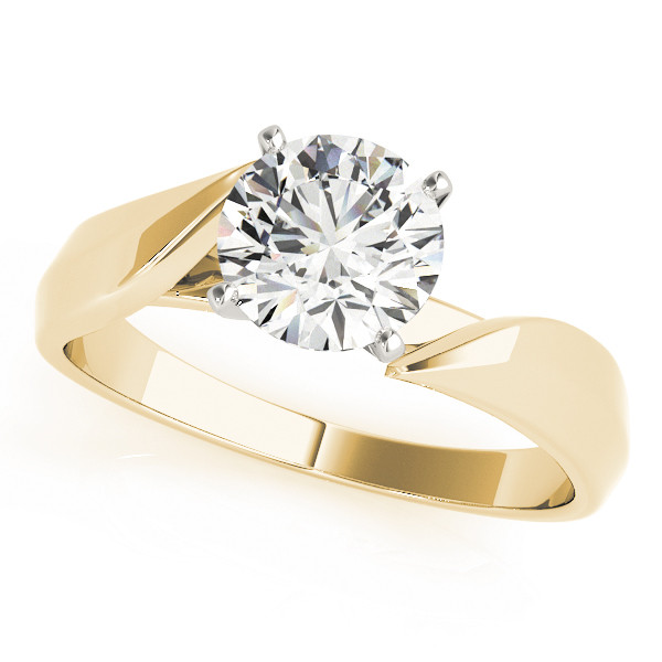 Dolores Natural 4 Prong  Diamond Ring