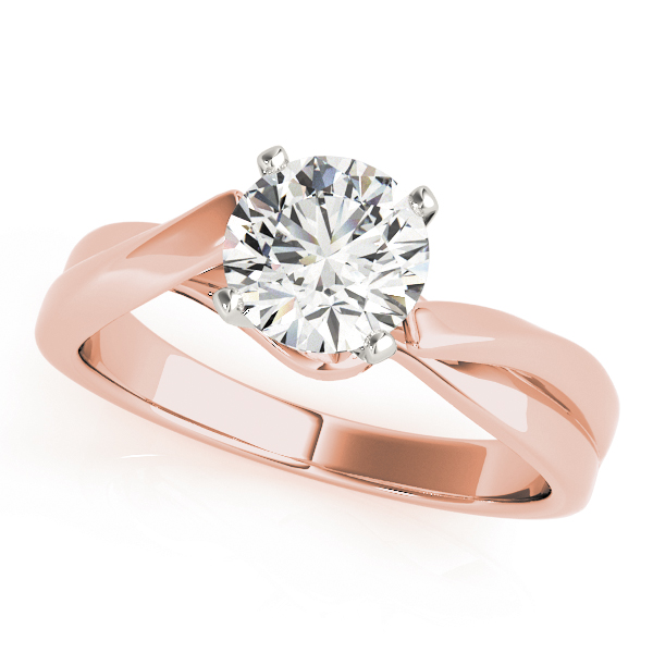 Dena Natural 4 Prong  Diamond Ring