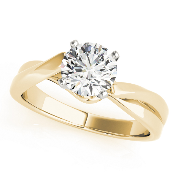 Dena Natural 4 Prong  Diamond Ring