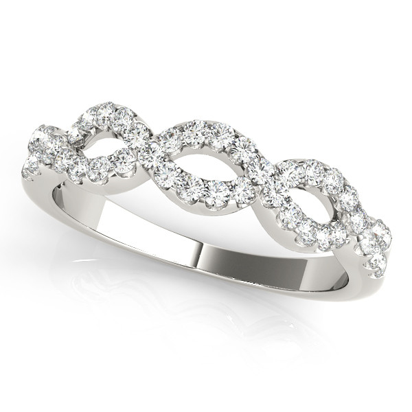 Cyma Natural Diamond  Wedding Ring
