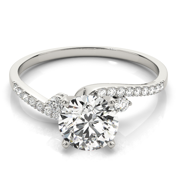 Elorina Lab-Created 4 Prong Set Diamond Ring