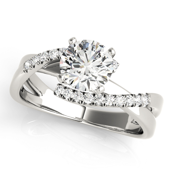 Gibiya Lab-Created 4 Prong Set Diamond Ring