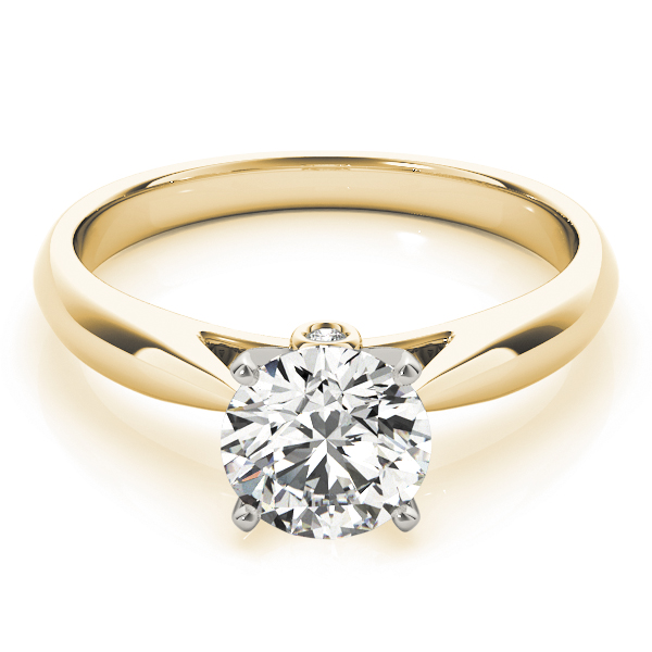 Lab-Created 4 Prong Diamond Ring