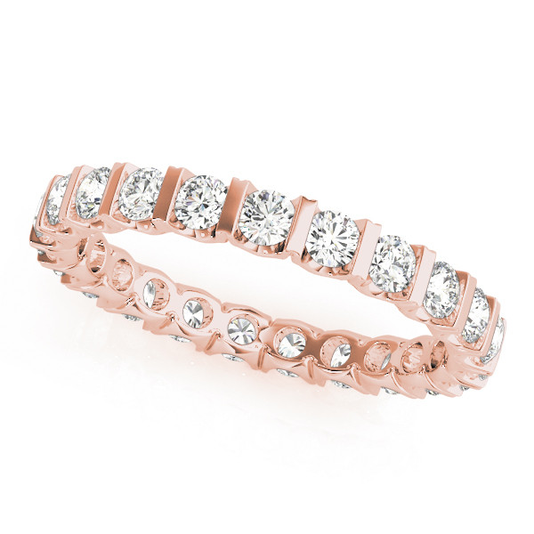 Eviana 1.00 - 1.30 Carat Bar Set Eternity Diamond Ring