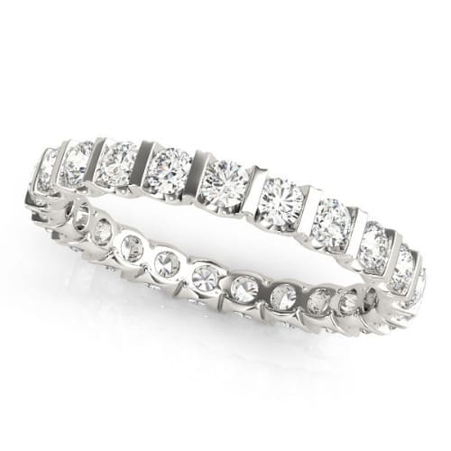 Eviana 1.00 - 1.30 Carat Bar Set Eternity Diamond Ring | Sunshine Diamonds
