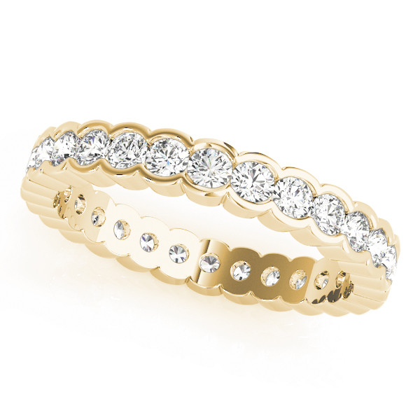 Elenora Natural Channel Set  Diamond Ring