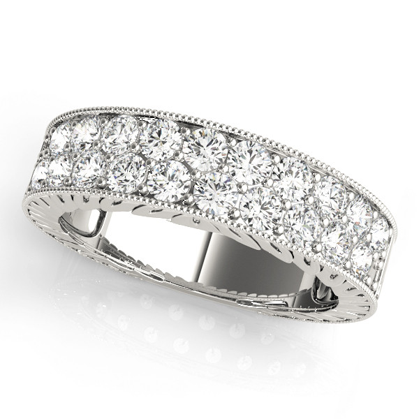 Enzley Natural Pave-Set  Diamond Ring