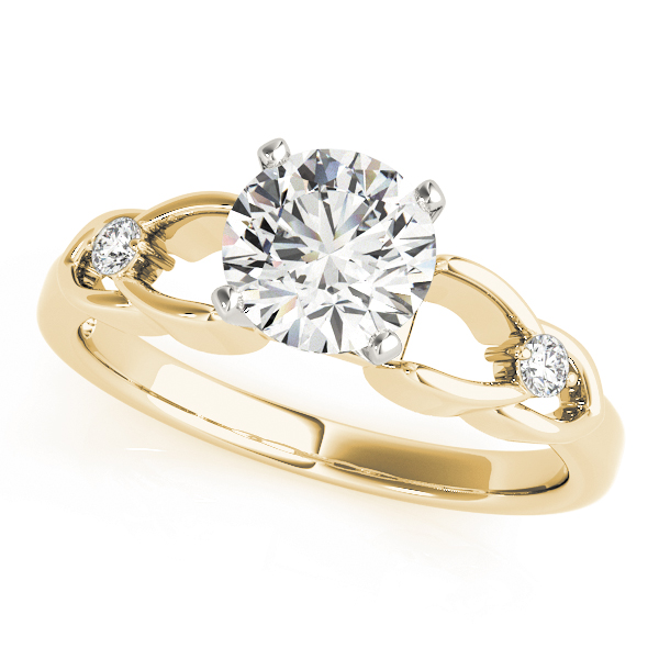 Lab-Created 4 Prong Diamond Ring