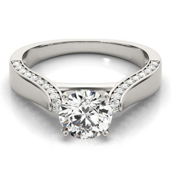 Jaffin Lab-Created 4 Prong  Diamond Ring