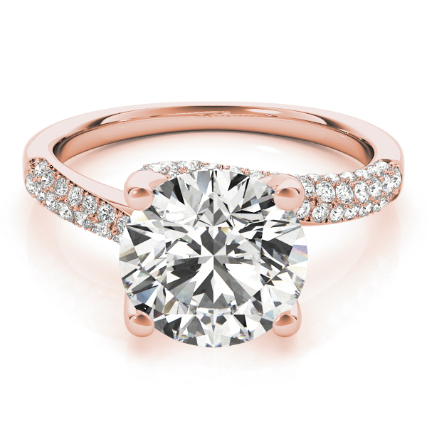 Tibiya Lab-Created 4 Prong Set Diamond Ring