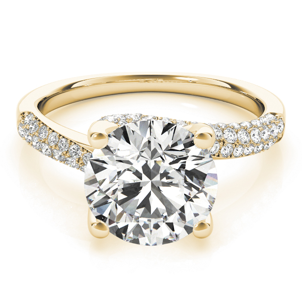 Tibiya Lab-Created 4 Prong Set Diamond Ring