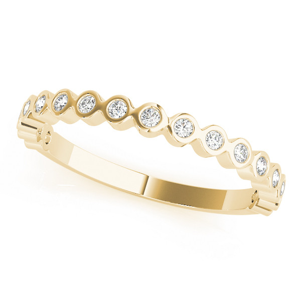 SunshineDiamonds Three Quarter Eternity Diamond Rings in 9K
