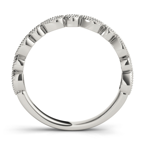 Natural Bezel-Set Diamond Ring