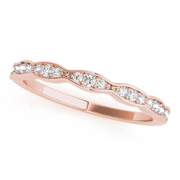 Kiara Lab Grown Rose Gold Pave set  Diamond Ring