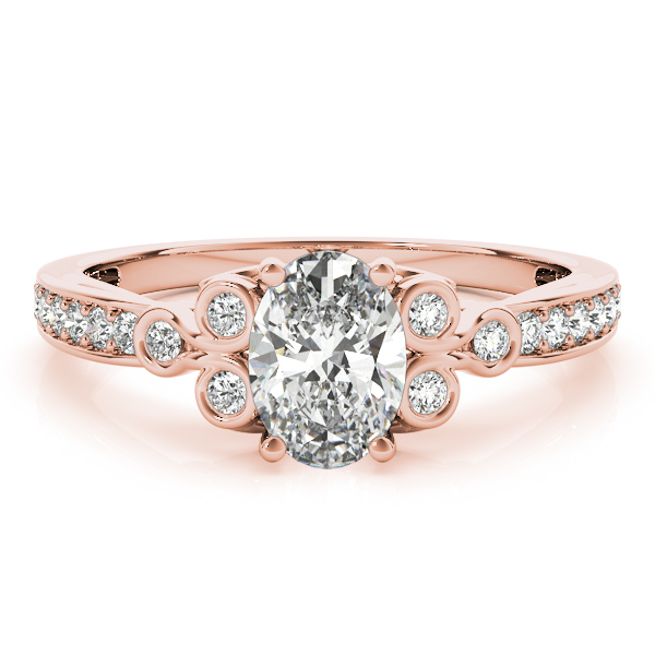 Rubellious Lab-Created 4 Prong Diamond Ring