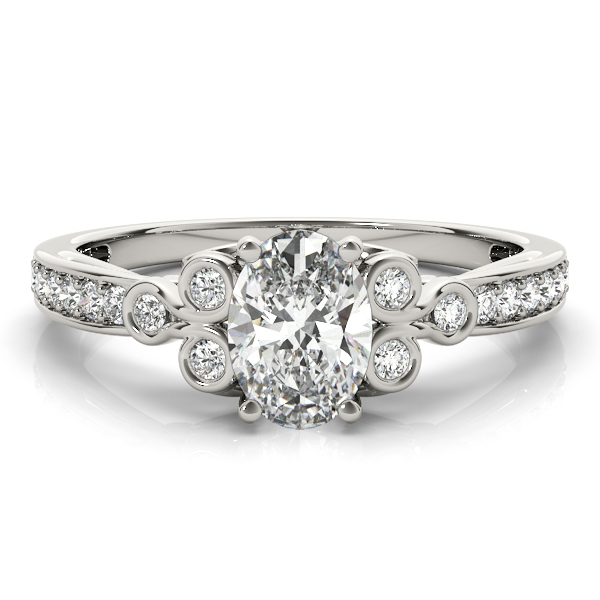 Rubellious Lab-Created 4 Prong Diamond Ring