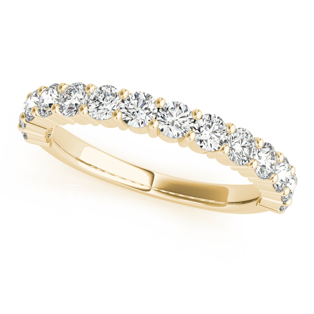 SunshineDiamonds Three Quarter Eternity Diamond Rings in 9K