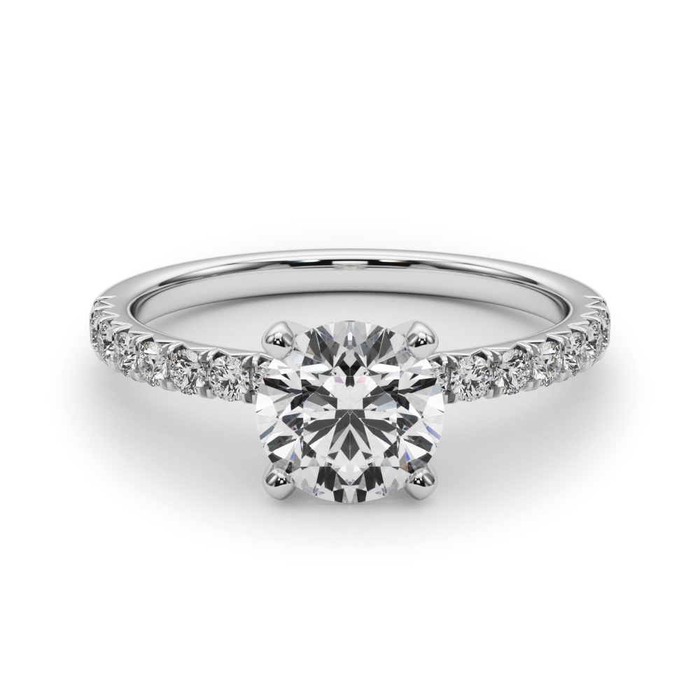 Amillia Natural Prong  Diamond Ring