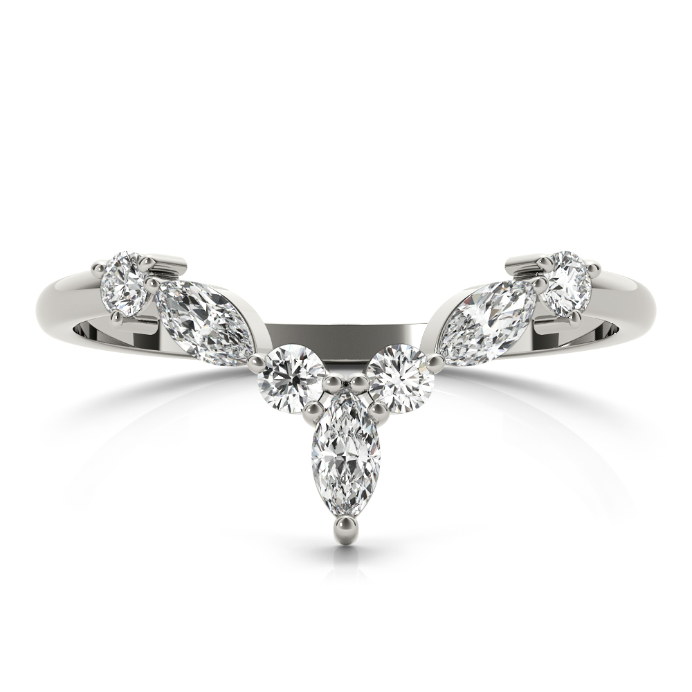 Liorin Natural Diamond Prong set  Wedding Ring