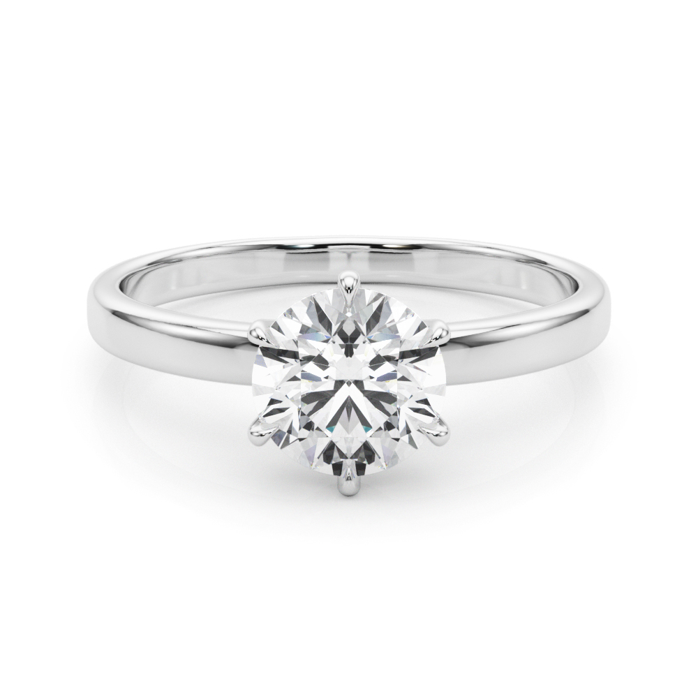 Deana Natural 6 Prong  Diamond Ring