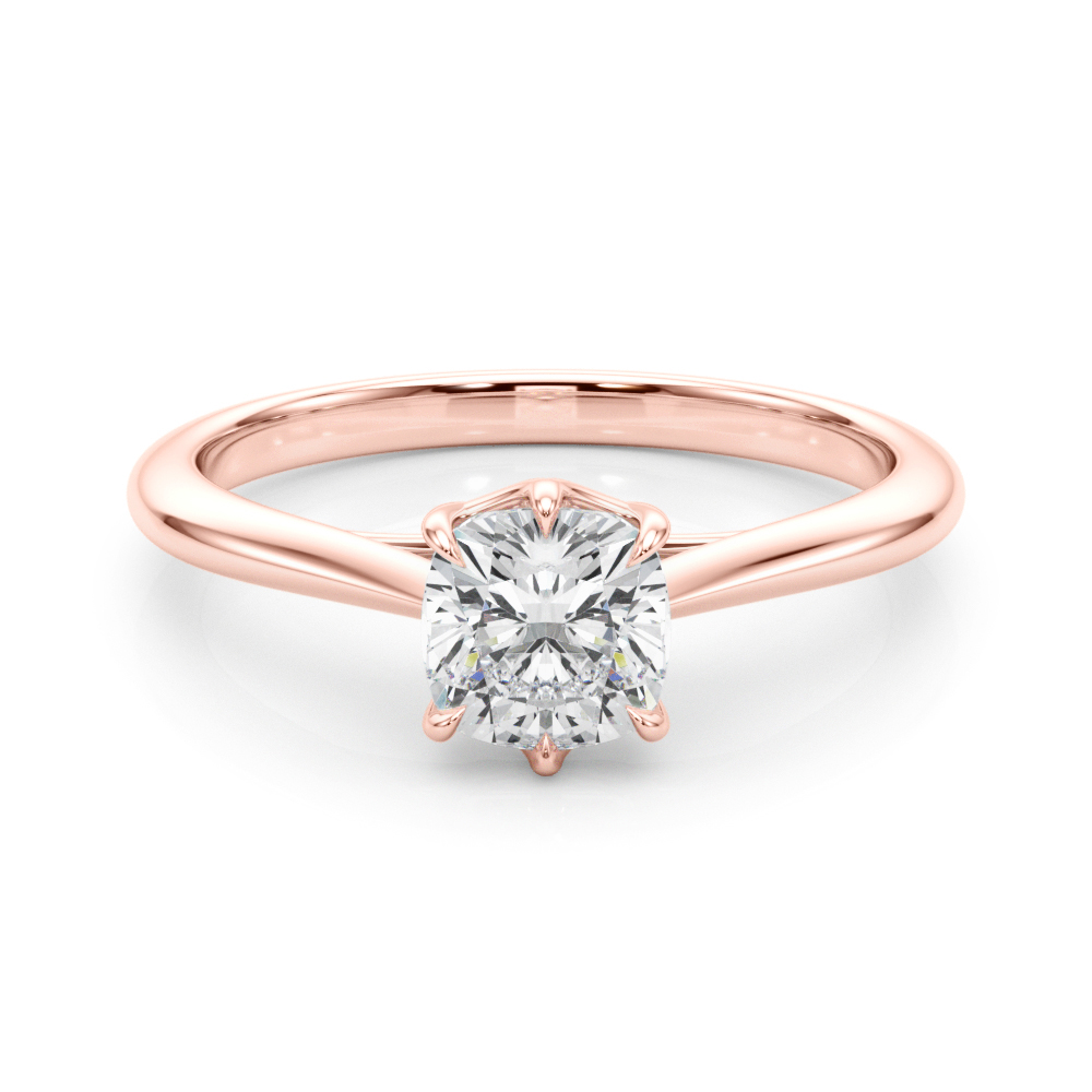 SunshineDiamonds Diamond Solitaire Diamond Rings in 9K Rose