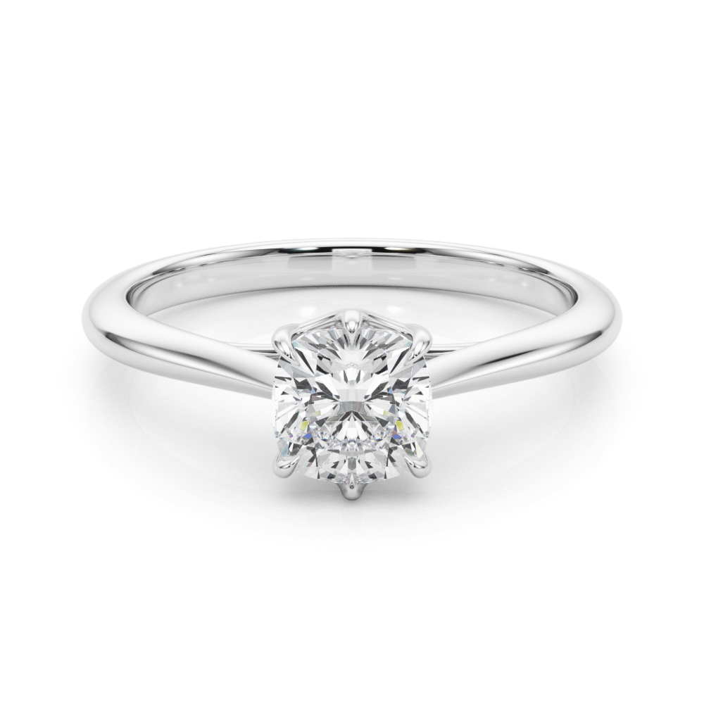 Joshualin Natural 6 Prong  Solitaire Diamond Ring