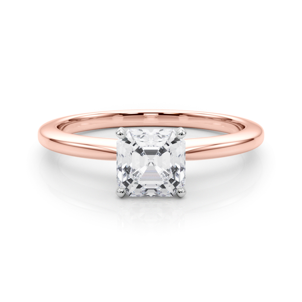 Dea Lab-Created 4 Prong  Diamond Ring