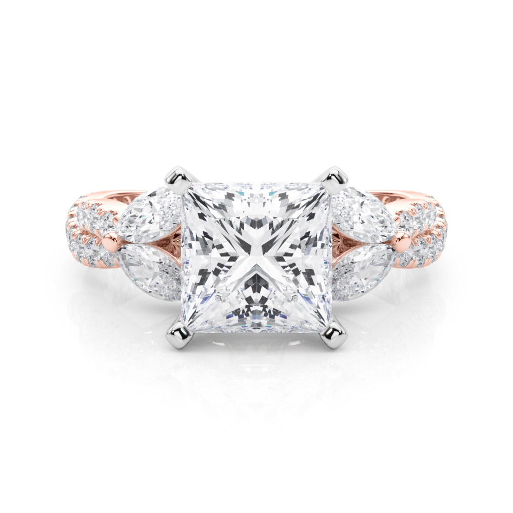 Jelintina Natural 4 Prong Set Diamond Ring