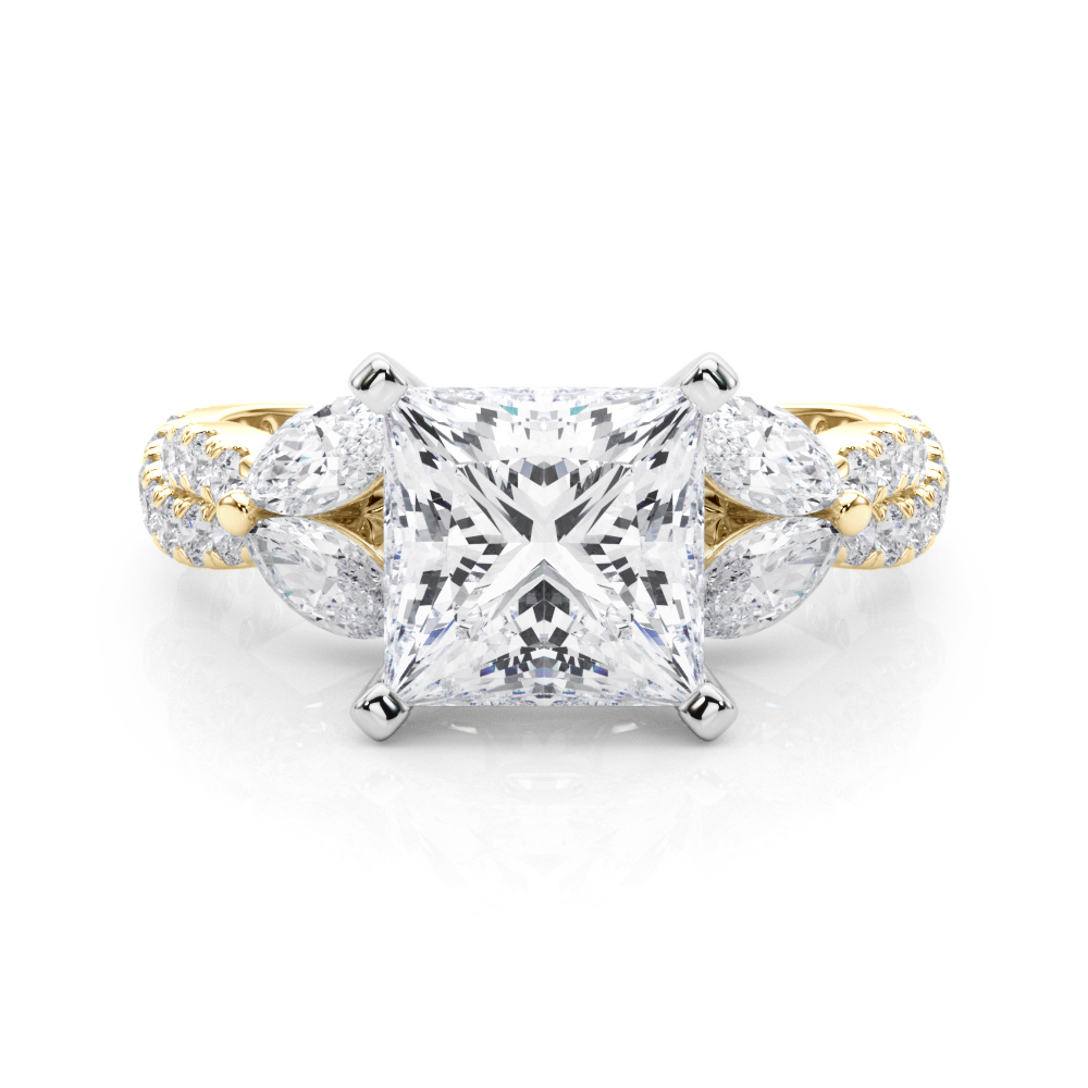 Jelintina Natural 4 Prong Set Diamond Ring