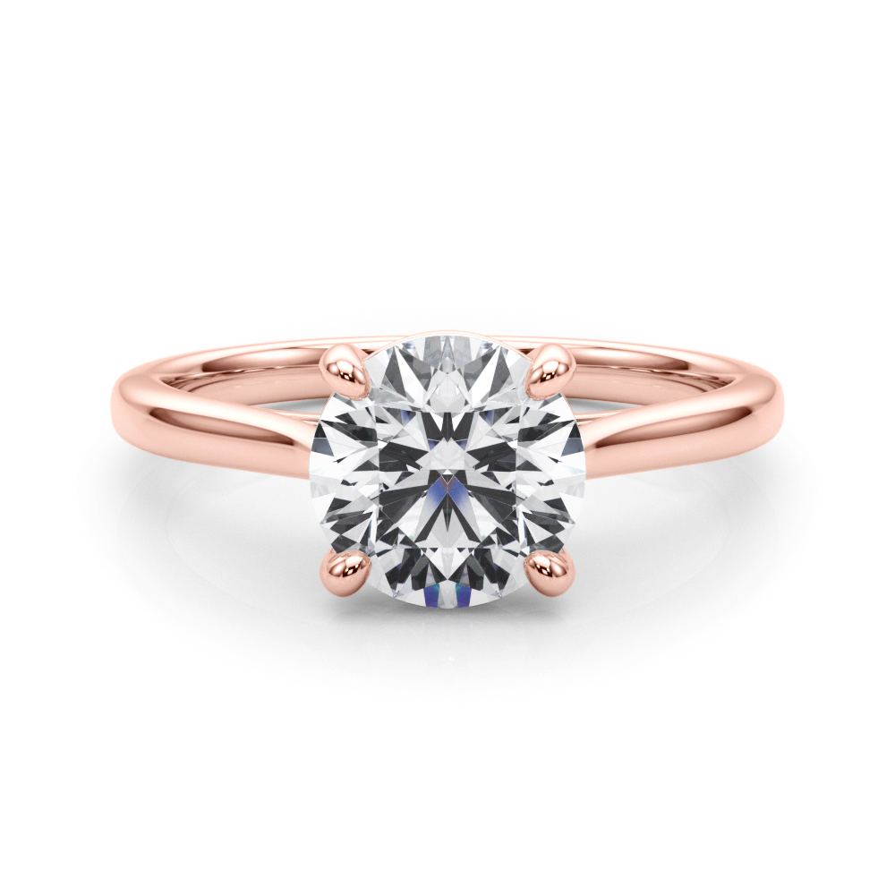 Blessa Lab-Created 4 Prong  Diamond Ring
