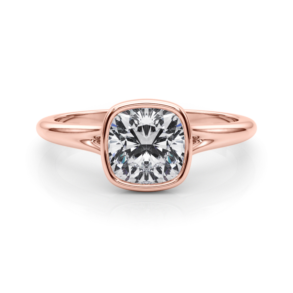 SunshineDiamonds Diamond Solitaire Diamond Rings in 9K Rose - 138