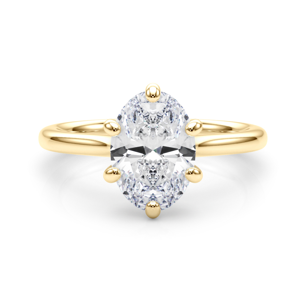 Evanna Lab-Created 6 Prong  Diamond Ring