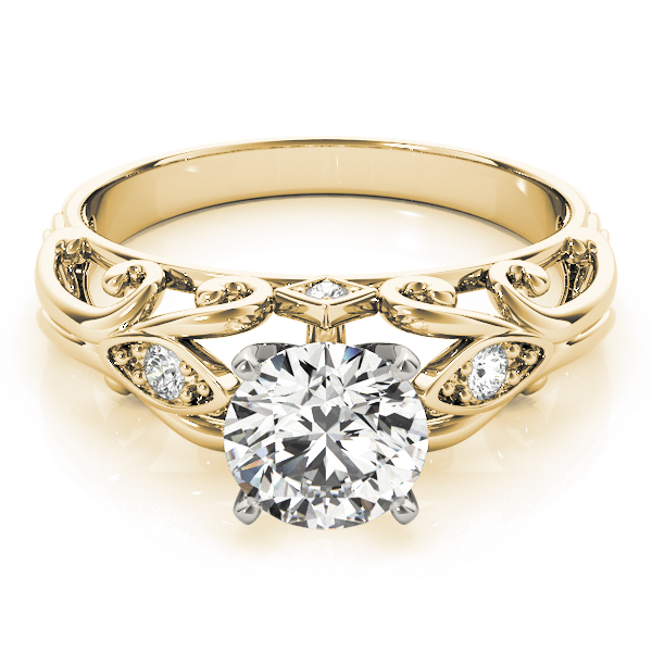 SunshineDiamonds Side Stone Diamond Diamond Rings in 9K - 173