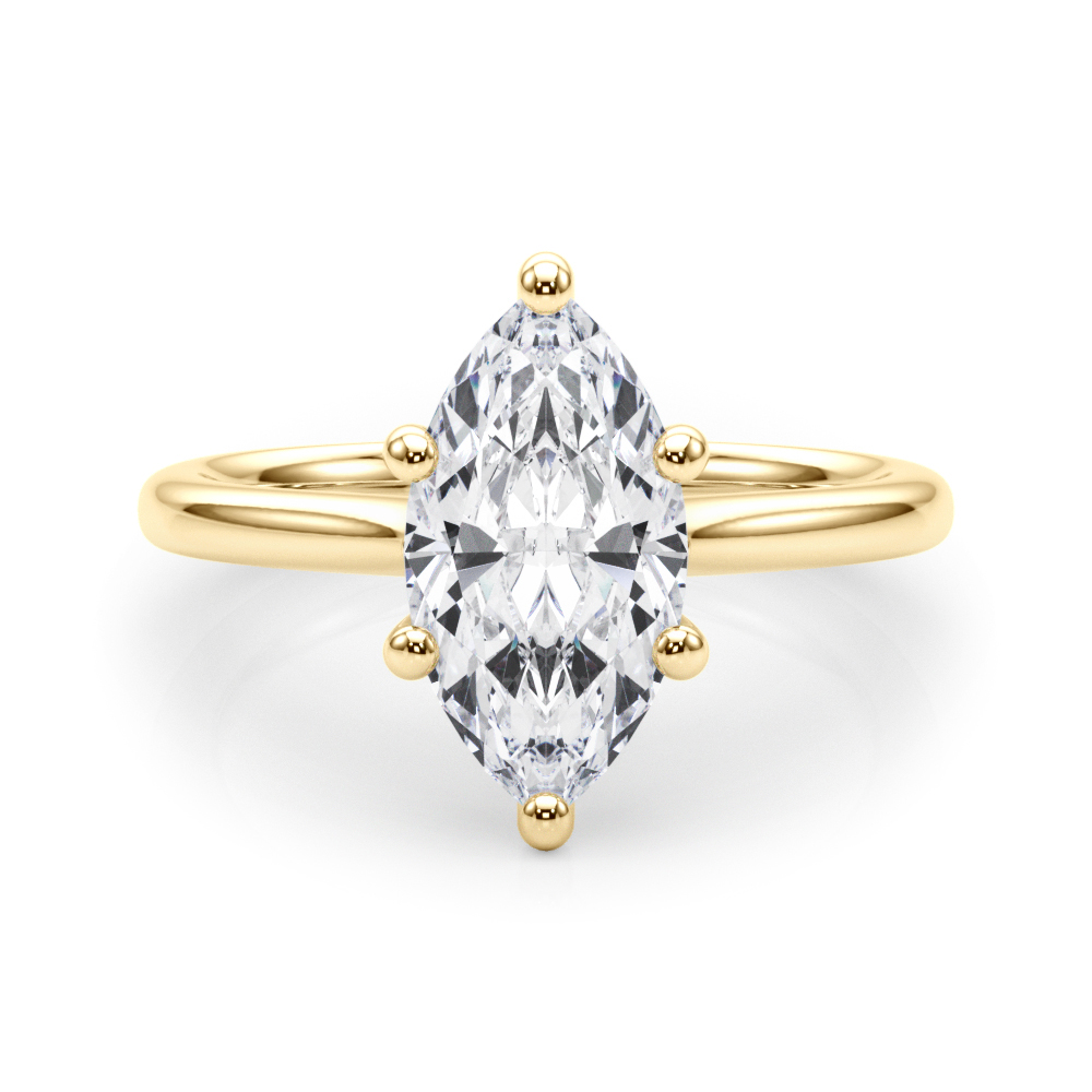 Evenna Lab-Created 6 Prong  Diamond Ring