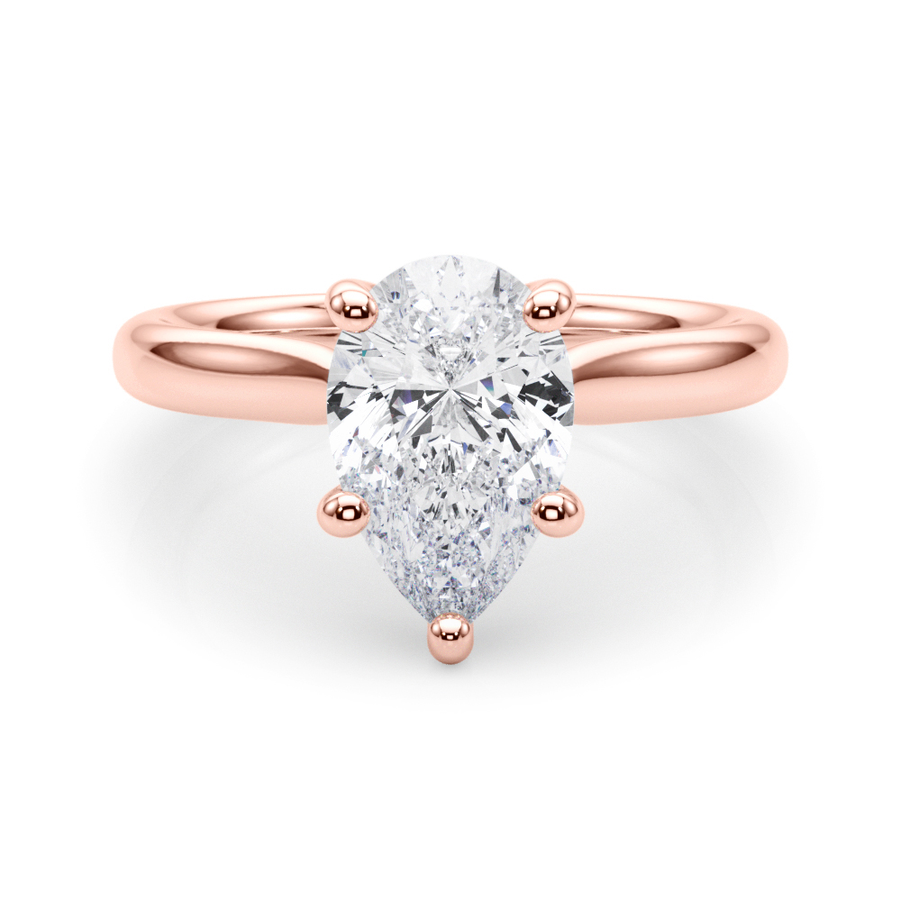 Diorna Lab-Created 5 Prong  Diamond Ring